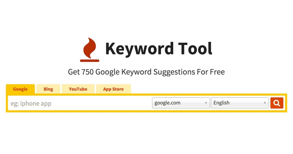 Keyword tool keyword research